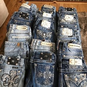 Rock Revival, Miss Me, BKE, 14 pair for $275